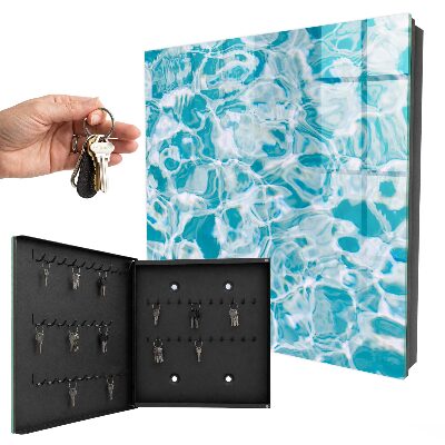 Caja para llaves diseño de remolinos de agua
