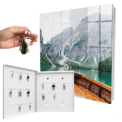 Caja para llaves con diseño de navegación en aguas bravas