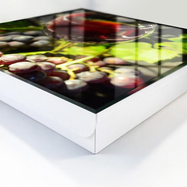 Caja para llaves diseño de uvas y vino