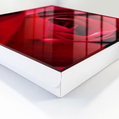 Armario para llaves con diseño de rosa en primer plano