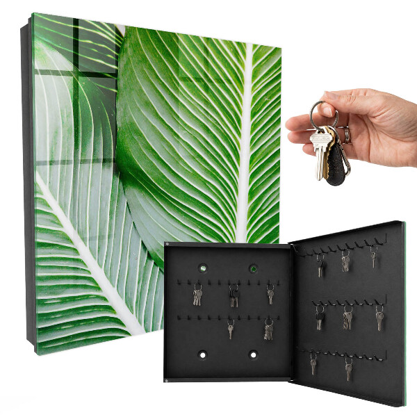 Caja para llaves con diseño de naturaleza