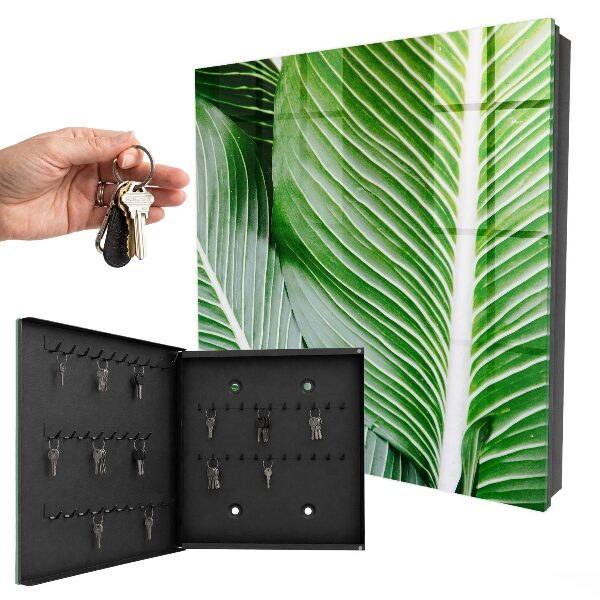 Caja para llaves con diseño de naturaleza