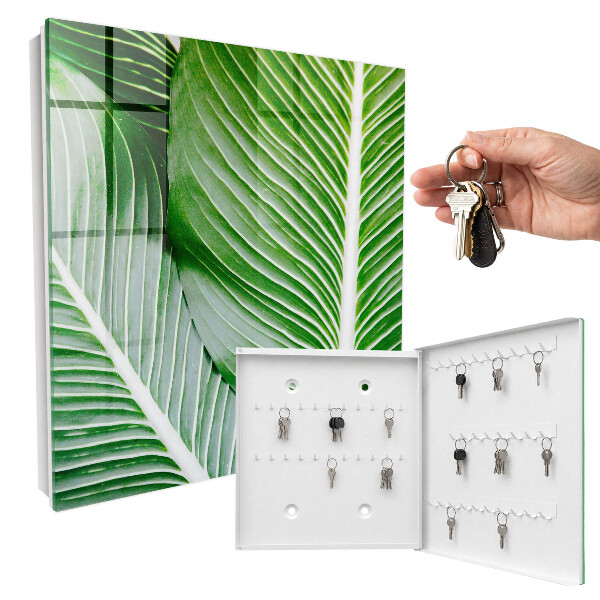 Caja para llaves con diseño de naturaleza