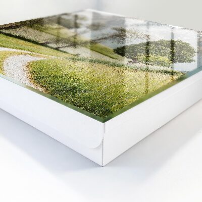 Armario para colgar llaves con diseño de paisaje de montaña