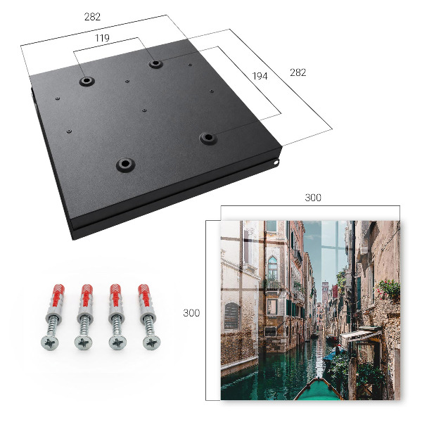 Caja para llaves diseño canal de Venecia