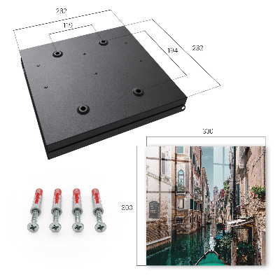 Caja para llaves diseño canal de Venecia