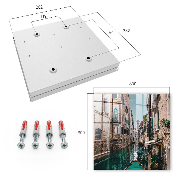 Caja para llaves diseño canal de Venecia