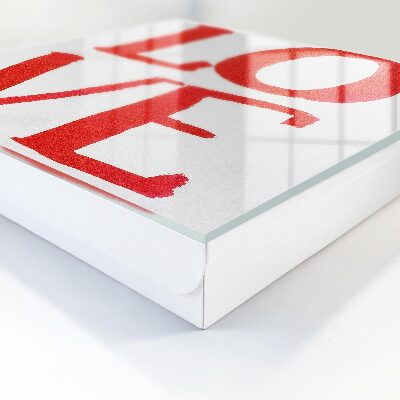 Armario para llaves diseño amor rojo