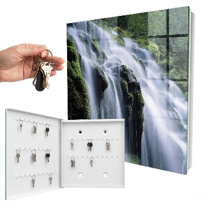 Armario para llaves diseño cascada verde