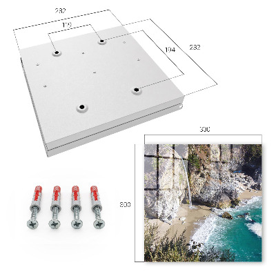 Caja para llaves diseño Costa de la Belleza