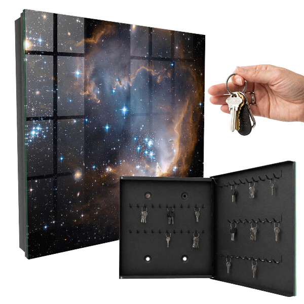 Caja para llaves modelo nebulosa estelar