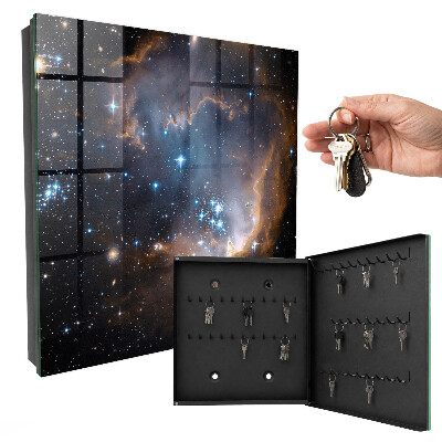 Caja para llaves modelo nebulosa estelar