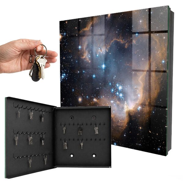 Caja para llaves modelo nebulosa estelar