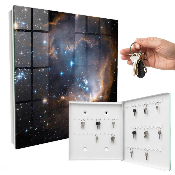 Caja para llaves modelo nebulosa estelar
