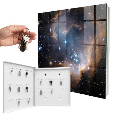 Caja para llaves modelo nebulosa estelar