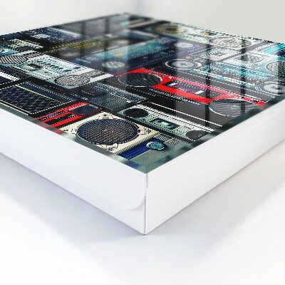 Caja para llaves con diseño de pasión por la música
