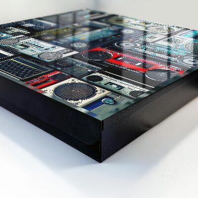 Caja para llaves con diseño de pasión por la música
