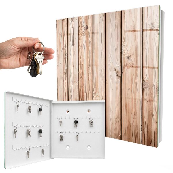 Caja para llaves de madera