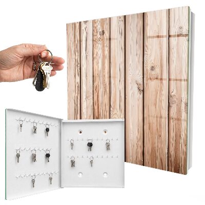 Caja para llaves de madera