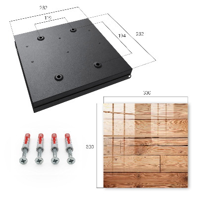 Armario para llaves de madera
