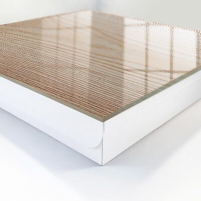 Caja para llaves con textura de madera