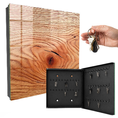 Armario para llaves con estructura de madera