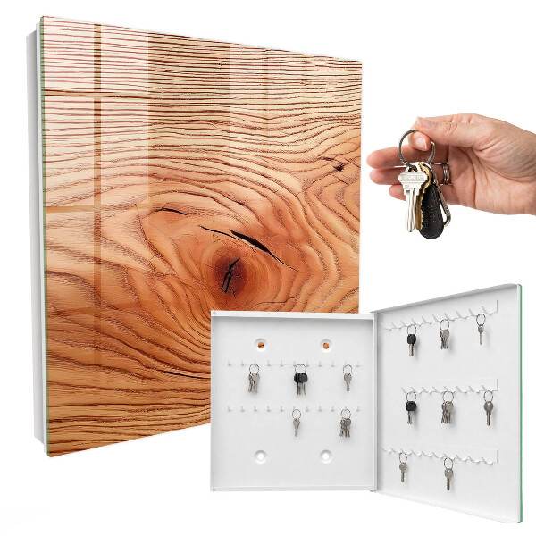 Armario para llaves con estructura de madera