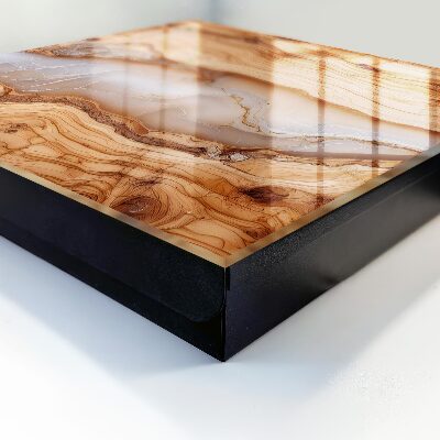 Armario para llaves con diseño de patrón de madera