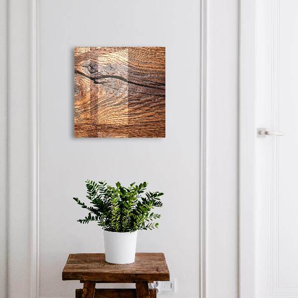 Caja para llaves con textura de madera