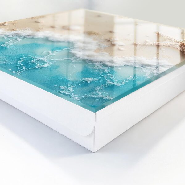 Caja para llaves diseño de playa de verano
