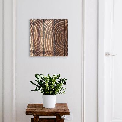 Caja para llaves de lana de madera