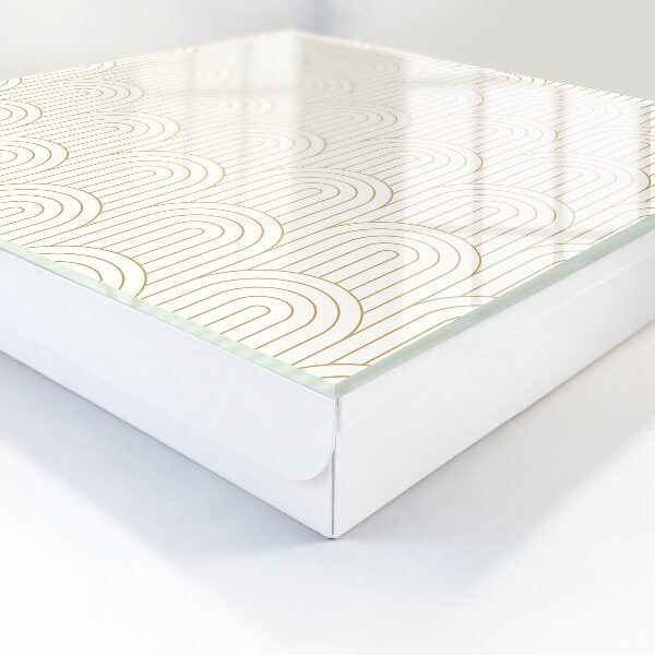 Caja para llaves diseño de arcos geométricos