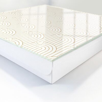 Caja para llaves diseño de arcos geométricos