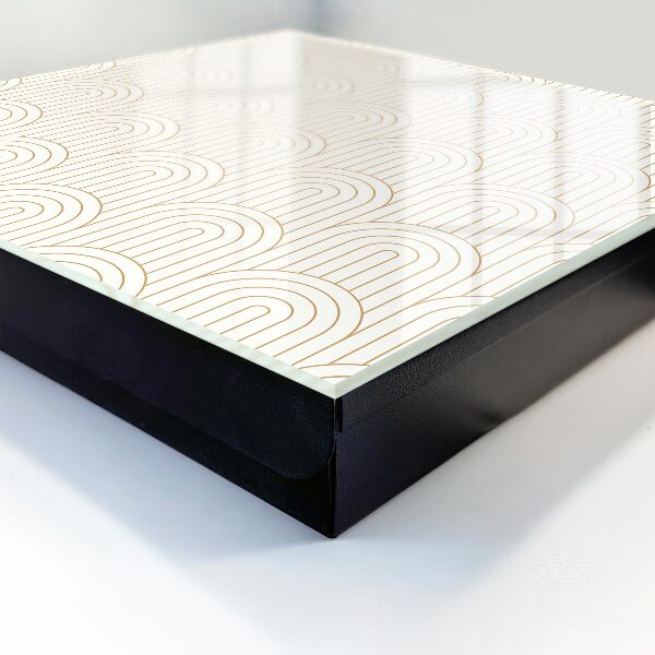 Caja para llaves diseño de arcos geométricos