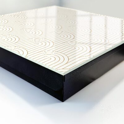 Caja para llaves diseño de arcos geométricos