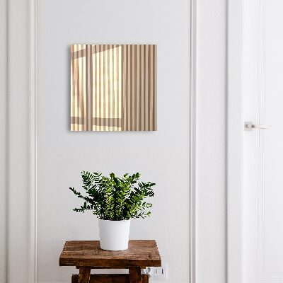 Armario para llaves de diseño con líneas beige