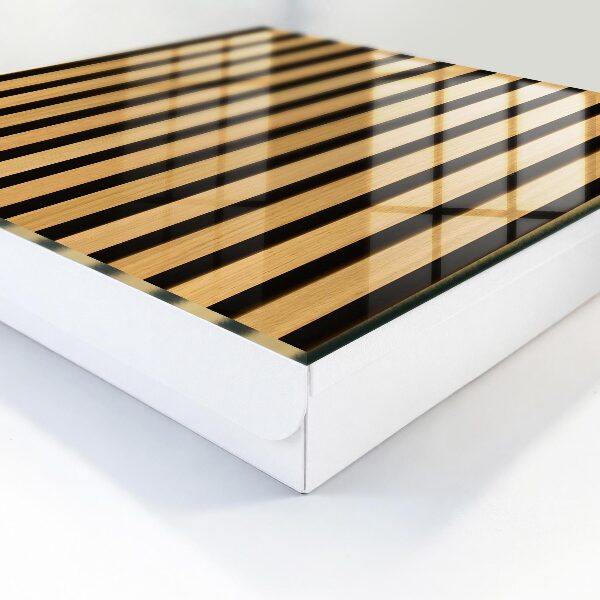 Caja para llaves con estructura de madera