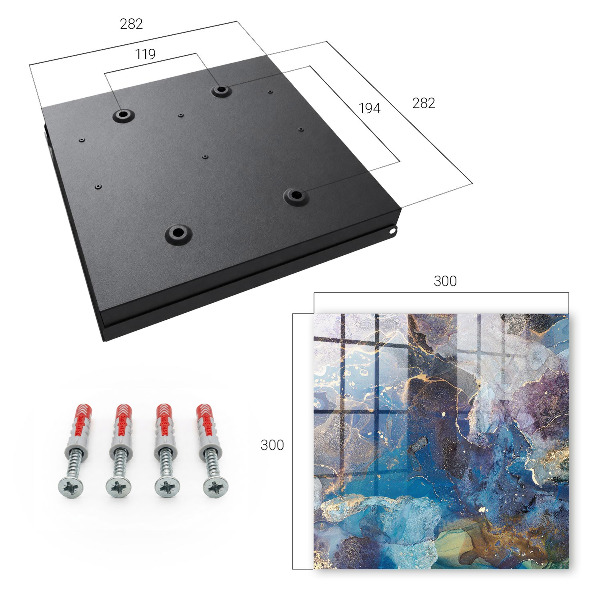 Caja para llaves con diseño de extracción marina