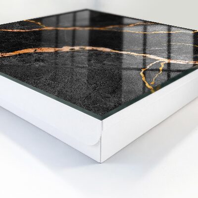 Armario para llaves piedra negra y naranja