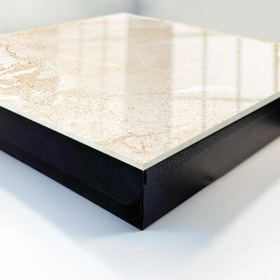 Caja para llaves con diseño de patrón beige
