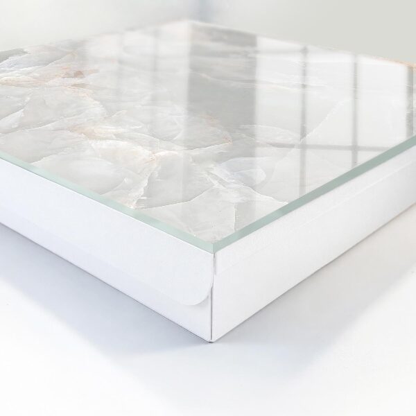 Caja para llaves de diseño elegante en tono neutro