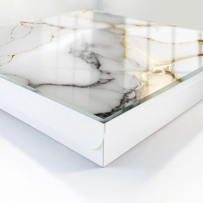 Caja para llaves diseño con acabado de mármol
