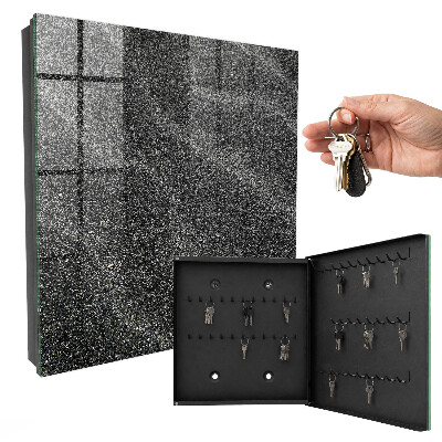 Caja para llaves diseño de olas brillantes