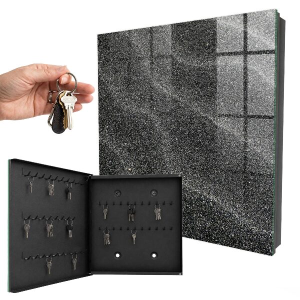 Caja para llaves diseño de olas brillantes