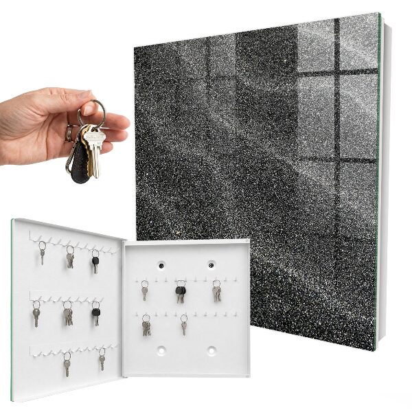 Caja para llaves diseño de olas brillantes
