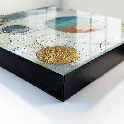 Caja para llaves diseño de composición circular