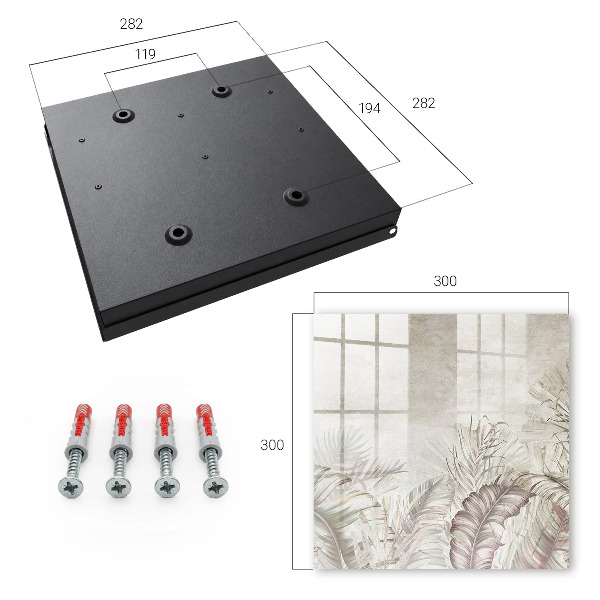Caja para llaves diseño de estilo exotismo delicado