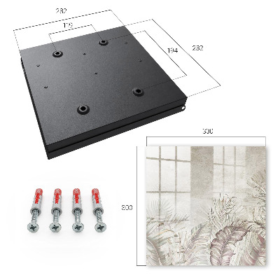 Caja para llaves diseño de estilo exotismo delicado