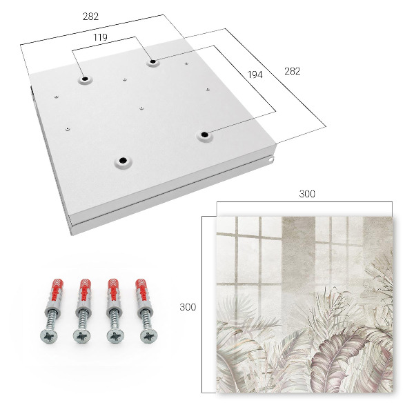 Caja para llaves diseño de estilo exotismo delicado