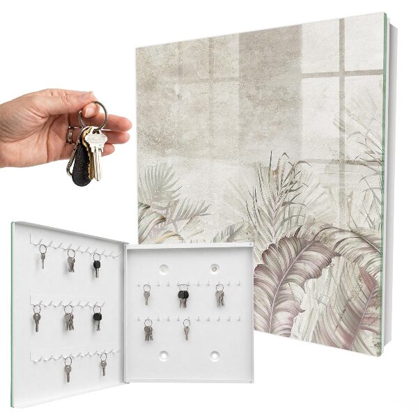 Caja para llaves diseño de estilo exotismo delicado
